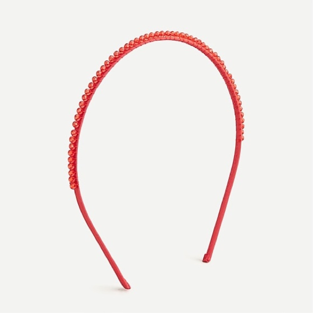 jcrew nwt headband crystal brilliant sunset